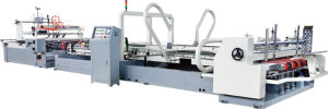 Automatic Carton Box Flexo Folder Gluer machine